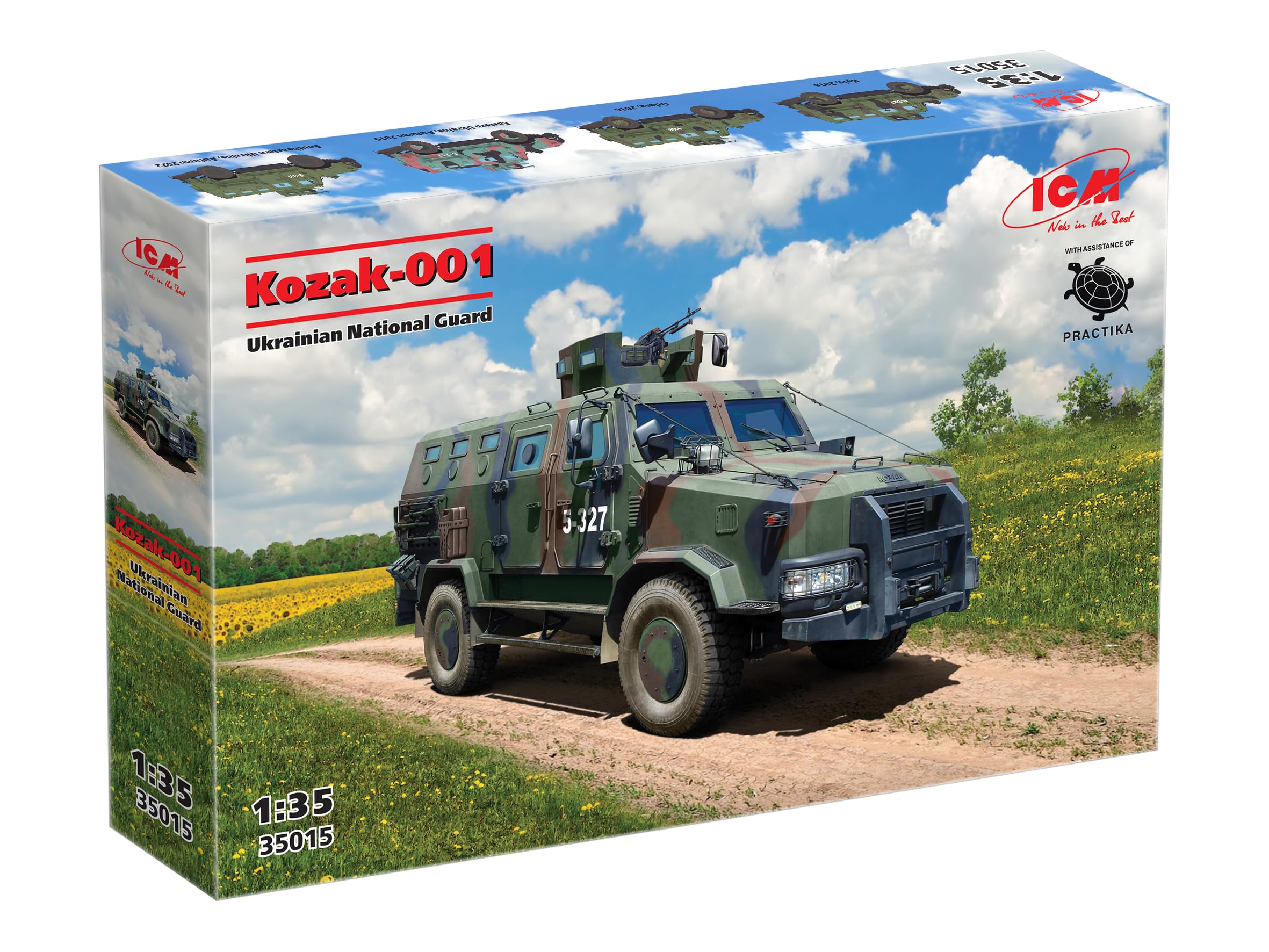Amazon | ICM 35015 - 「Kozak-2」ウクライナ国家警備隊 - スケール1